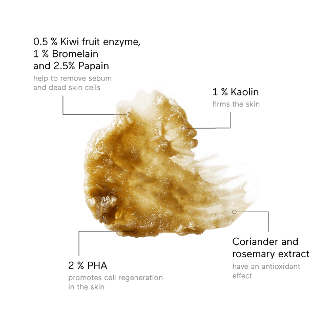 Close-up texture of balm